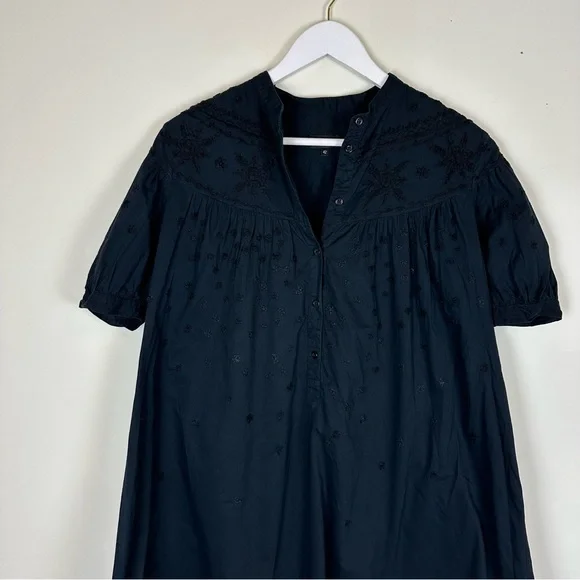 Paul Smith Black Label Black Embroidered Dress